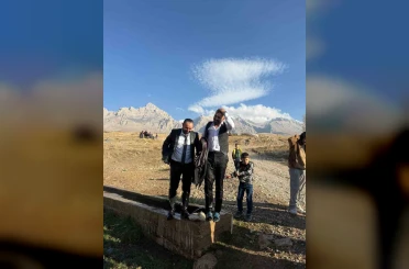 Çamardı’da ’damat serinletme’ geleneği renkli görüntülere sahne oldu 