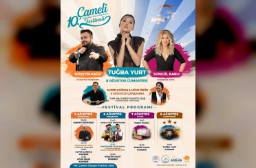 Çameli 10. Kültür, Turizm, Tarım ve Doğa Sporları Festivaline sayılı günler kaldı 