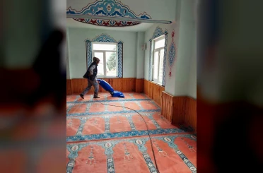 Çameli’de camiler Ramazan ayına hazırlanıyor 
