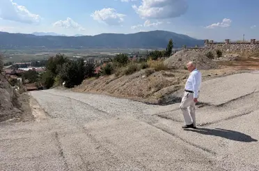 Çameli’de Yeni Mahalle’nin yolları asfaltlanıyor
