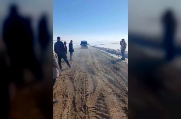 Çamurlu yollarda eğitim çilesi 