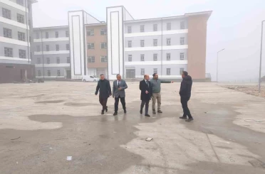 Çan Fen Lisesi ve Çan Anadolu Lisesi inşaatlarında inceleme 
