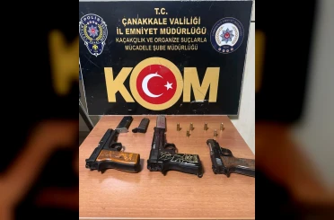 Çanakkale'de huzur uygulamalarında uyuşturucu ve göçmen kaçakçılığından 6 şüpheli tutuklandı