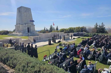 Çanakkale Kara Savaşları’nda hayatını kaybedenler ’Yalnız Çam’da anıldı 