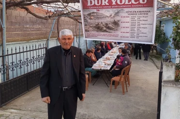 Çanakkale şehitlerinin sofrası Sarıgöl’de kuruldu 