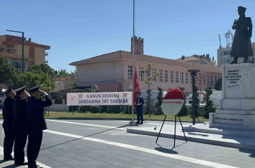 Çanakkale’de Jandarma Teşkilatı’nın 187’nci kuruluş yıl dönümü kutlandı 
