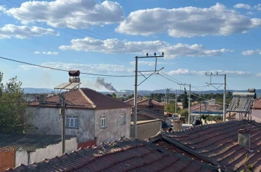 Çanakkale’de orman yangını çıktı 