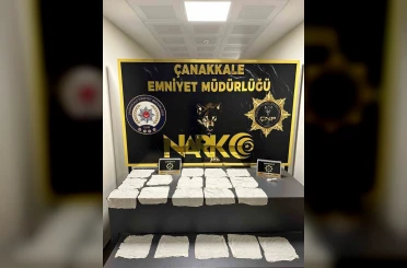 Çanakkale’de uyuşturucu operasyonuna 2 tutuklama 
