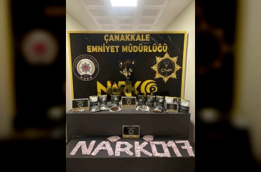 Çanakkale’de uyuşturucu operasyonunda 2 tutuklama 
