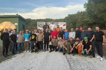 Çan’da avcılar kıyasıya yarıştı
