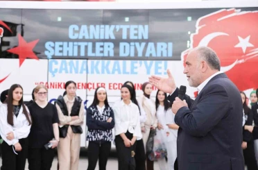 Canikli öğrenciler için anlamlı Çanakkale’de gezisi