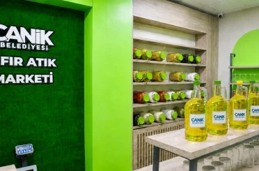 Canik’te atıklar dönüşüyor, aile bütçesine destek oluyor 