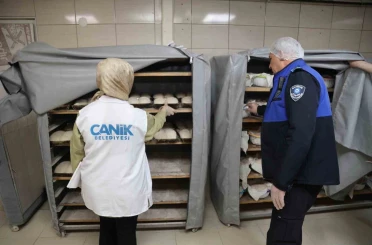 Canik’te fırınlara Ramazan denetimi 