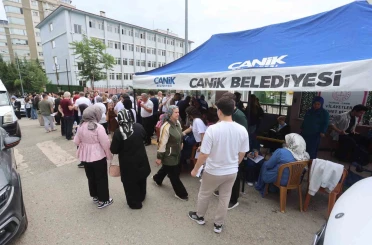 Canik’ten YKS desteği 