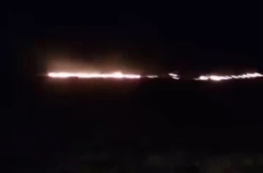 Çankırı’da çıkan anız yangını korkuttu 
