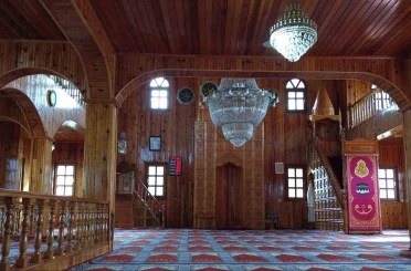Çantı tekniğiyle inşa edilen çivisiz cami 2 asırdır ayakta 