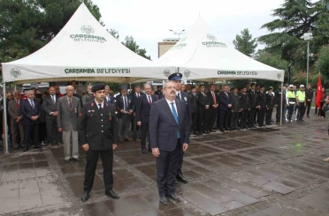 Çarşamba’da Gaziler Günü kutlaması 