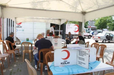 Çarşamba’da kan bağışı kampanyasına yoğun ilgi 