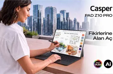 Casper’dan laptop gibi tablet: Casper PAD Z10 Pro
