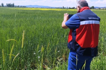 Çavdarhisar’da Referans Parsel Çalışmaları sürüyor 