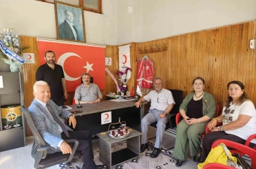 Çaycuma Kent Konseyi’nden Kızılay Şubesine Ziyaret 