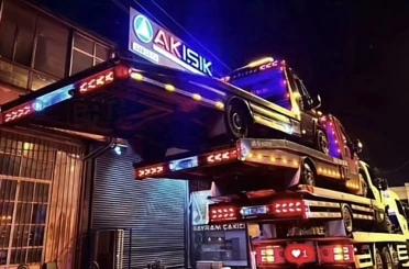 Çekici şovu ceza getirdi 