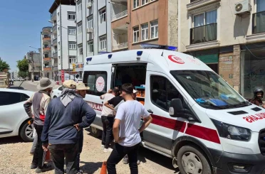 Çelik halata elini sıkıştıran vinç operatörü yaralandı 