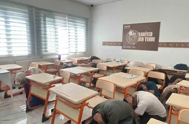 Çelikhan’da gerçeğini aratmayan deprem ve yangın tatbikatı
