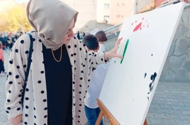 Cengiz Topel İlkokulunda Filistin etkinliği 