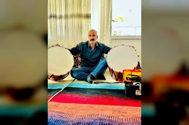 Çermik’te 40 yıldır baba mesleği davul imalatı yapıyor 