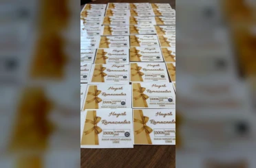 Çermik’te öğrencilere yardım çeki dağıtıldı 