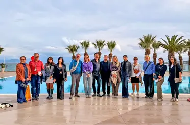 Çeşme’nin termal zenginliği İskandinav gazetecilere tanıtıldı
