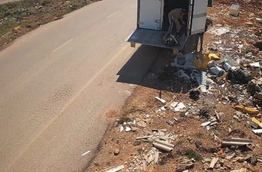 Çevreyi kirletenler fotokapan kamerasına böyle yakalandı 