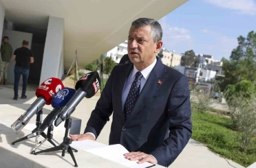 CHP Genel Başkanı Özgür Özel, Kuzey Kıbrıs Türk Cumhuriyeti’nde 