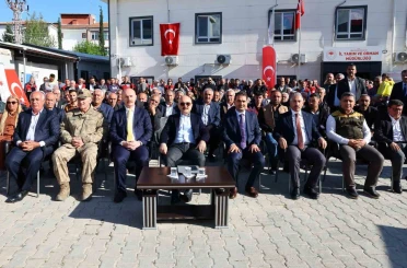 Çiftçilere zirai alet ve ekipman dağıtıldı 