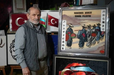 Çivi ve telin ustası: 71 yaşında sanatı yaşatıyor 