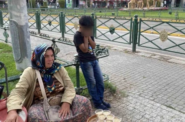 Çocuk, küçük çocuğu polise ihbar etti 