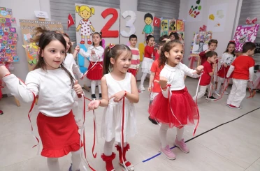 Çocuklar 23 Nisan’ı Osmangazi’de coşkuyla kutladı 