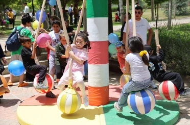Çocuklar Yaza Merhaba ve Karne Şenliğinde doyasıya eğlendi