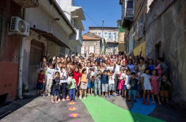 Çocukların hayalleri mahalleyi yeniden buluşturdu 
