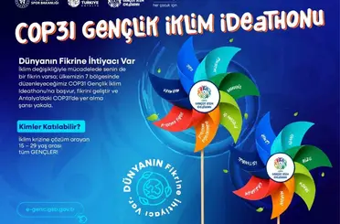 COP31 Gençlik İklim İdeathonu başvuruları başladı
