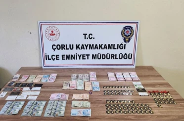 Çorlu’da sahte altın operasyonu: 1 tutuklama 