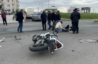 Çorlu’da trafik kazası: 2 yaralı 