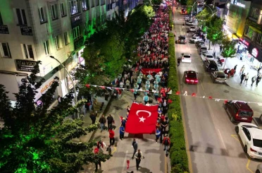 Çorum, 15 Temmuz’un yıldönümünde tek yürek oldu 
