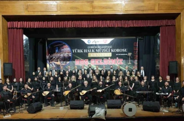 Çorum Belediyesi THM Korosu’ndan yaza merhaba konseri 