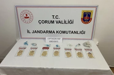 Çorum jandarmasından zehir tacirlerine geçit yok: 7 tutuklama 