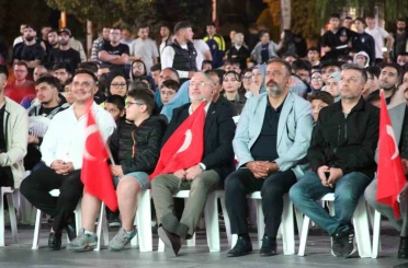 Çorum milli maç coşkusu 