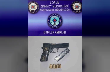 Çorum’da aranan 6 şüpheli yakalandı 