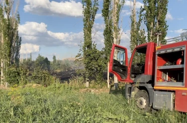 Çorum’da orman yangını 