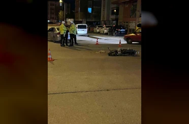 Çorum’da otomobil ile motosiklet çarpıştı: 1 yaralı 